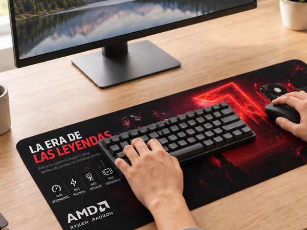 Mousepad XL de 60 por 30 centímetros