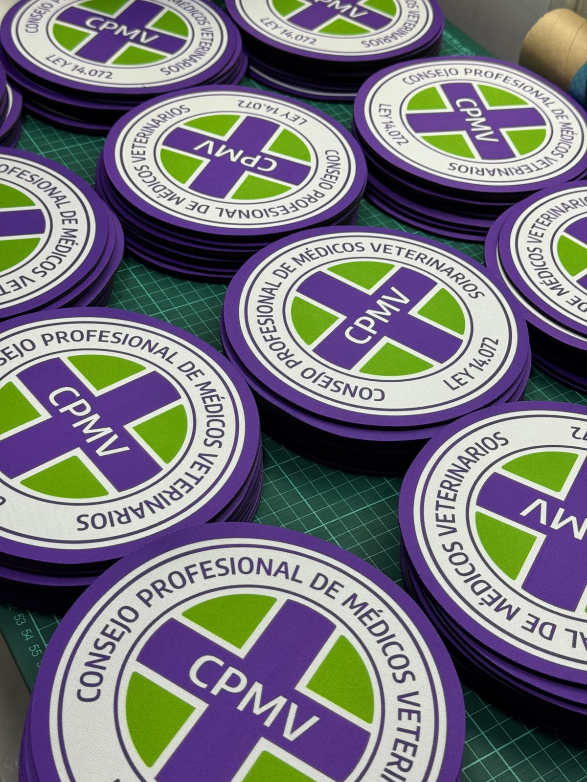 Producción de mousepads para empresas
